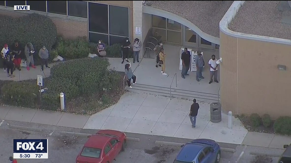 No problems at Tarrant County polling site where volatile clash happened last week